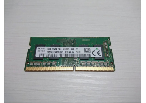 Память для ноутбука 4gb ddr4
